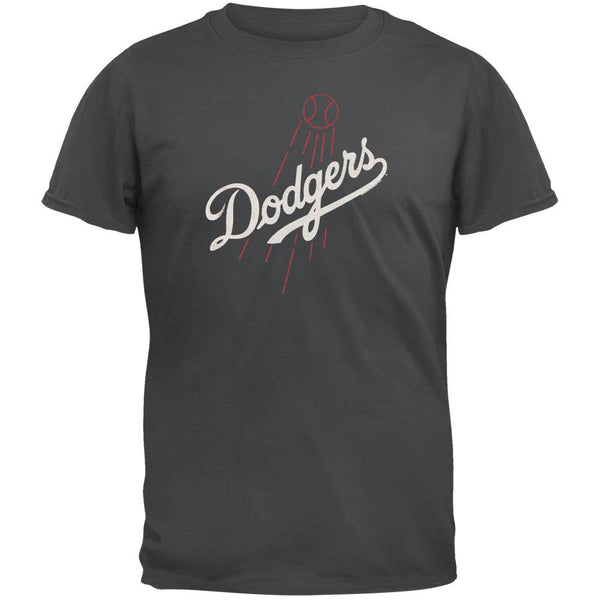 Los Angeles Dodgers - Vintage Ball Logo Soft T-Shirt