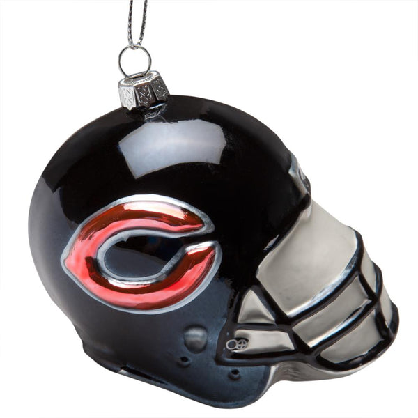 Chicago Bears - Glass Helmet Ornament