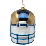 St. Louis Rams - Glass Helmet Ornament