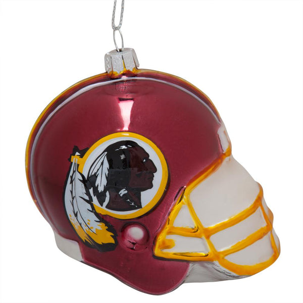 Washington Redskins - Glass Helmet Ornament