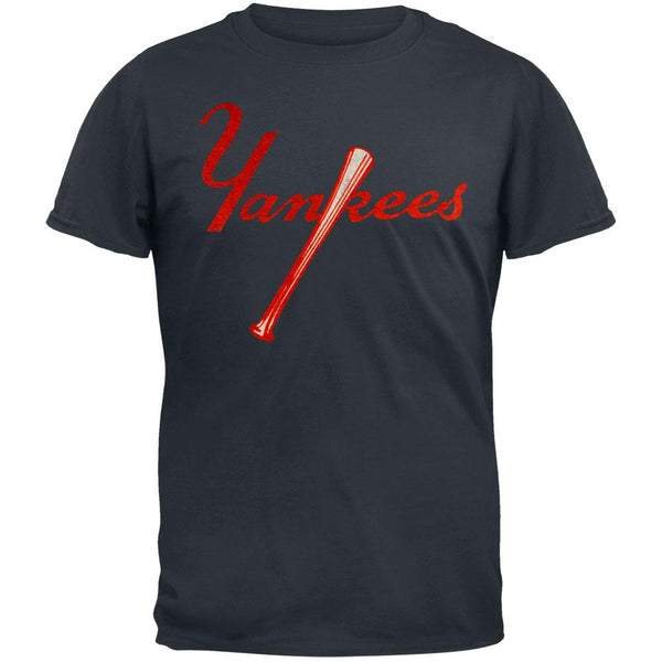 New York Yankees - Vintage Bat Logo Soft Youth T-Shirt