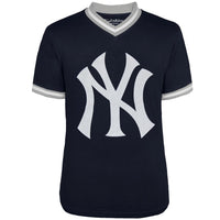 New York Yankees - Logo Eephus V-Neck Jersey T-Shirt