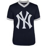 New York Yankees - Logo Eephus V-Neck Jersey T-Shirt