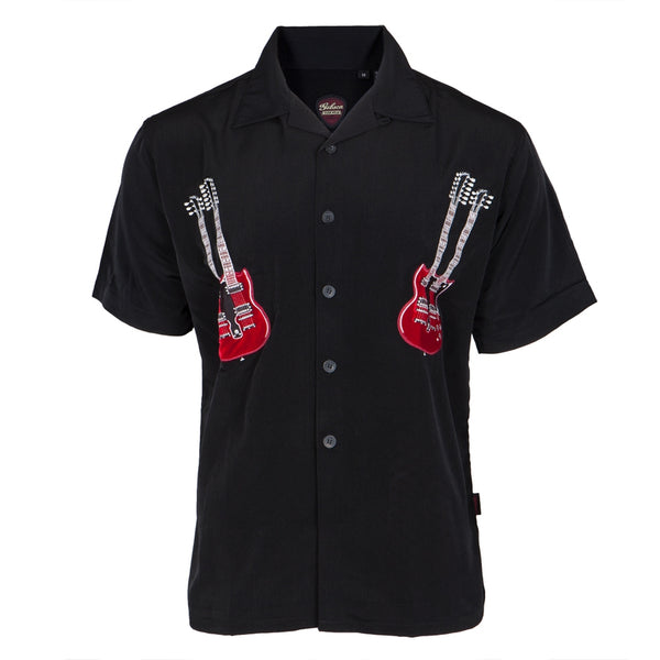 Double Neck Guitars Men's Club Shirt