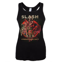 Slash - Apocolyptic Love Juniors Racerback Tank Top