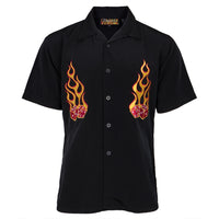 Flaming Dice Club Shirt