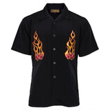 Flaming Dice Club Shirt