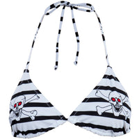 Red Eye Skull & Crossbones Bikini Set