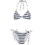 Red Eye Skull & Crossbones Bikini Set