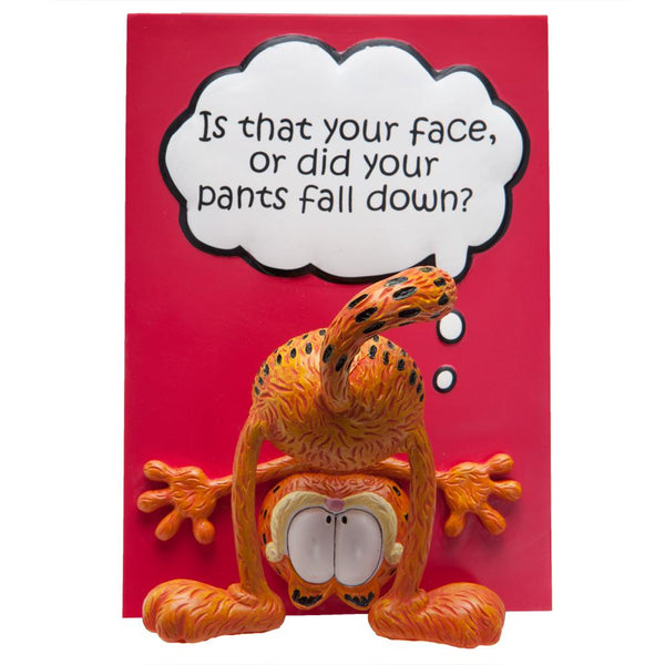 Garfield - Is That Your Face Bobble Plaque