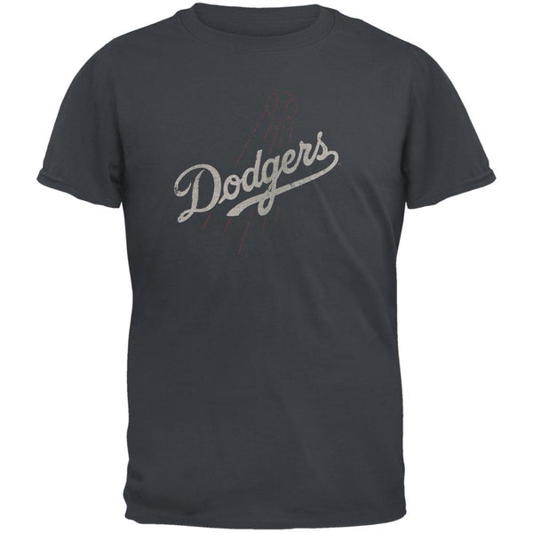 Los Angeles Dodgers - Flying Baseball Logo Soft T-Shirt