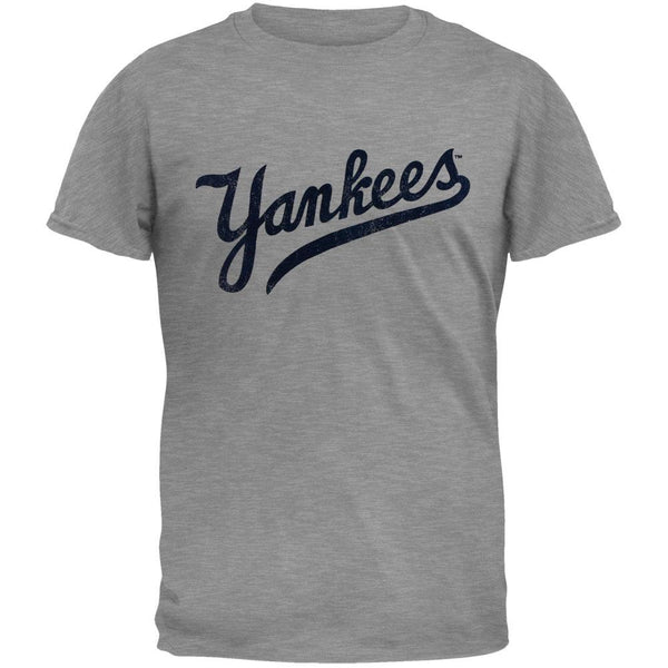 New York Yankees - Cursive Logo Soft T-Shirt