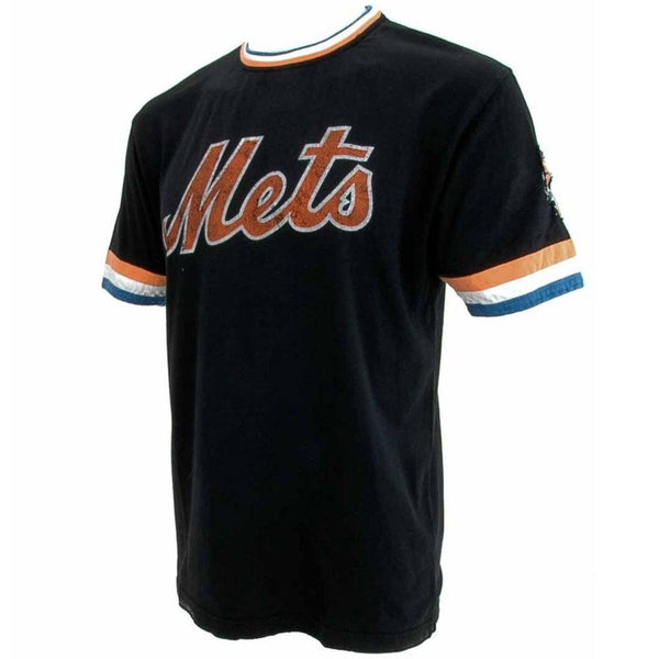 New York Mets - Cursive Logo Black Jersey