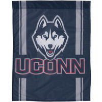UConn Huskies - Husky Logo Vertical Flag
