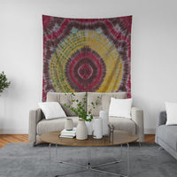 Multi-Color Circle Tie Dye Full Tapestry