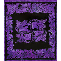Fairy Square Purple Full Tapestry