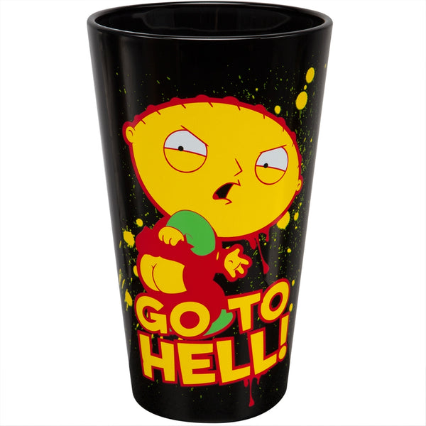Family Guy - Go to Hell Pint Glass