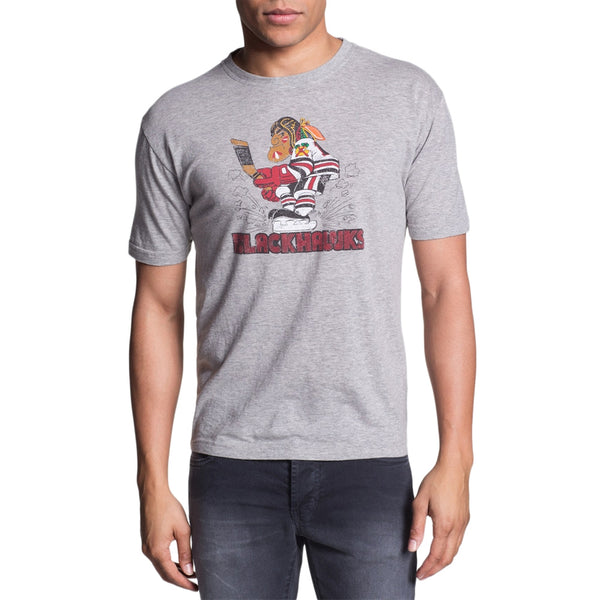 Chicago Blackhawks - Logo Brass Tacks Soft T-Shirt
