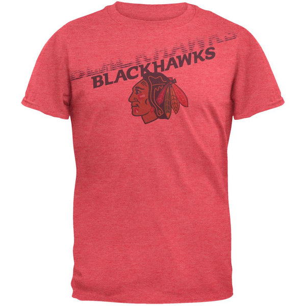 Chicago Blackhawks - Motion Blur Soft T-Shirt
