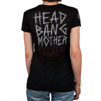 Machine Head - Machine Effin Head Burnout Juniors T-Shirt