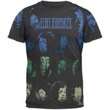 Jimi Hendrix - Spraypaint Faces All-Over Soft T-Shirt