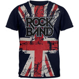 Rock Band - Union Jack All-Over T-Shirt