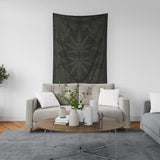 Fractal Pot Leaf Tapestry