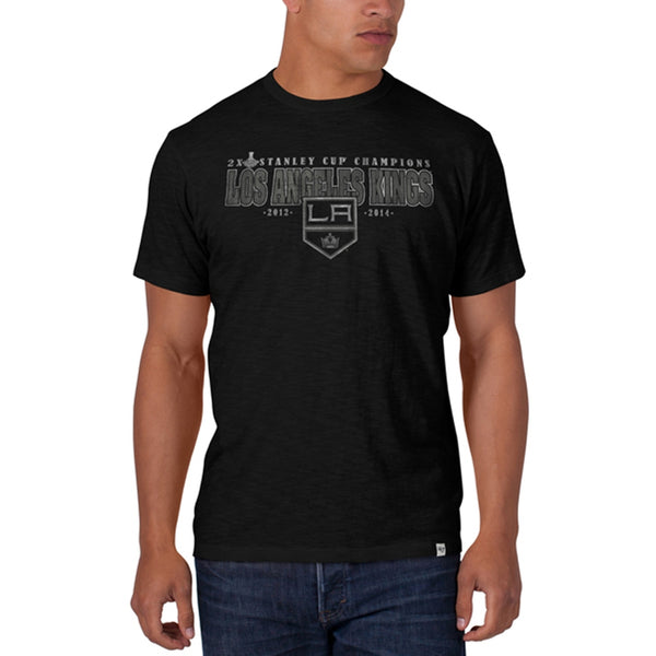 Los Angeles Kings Mens 2012 Stanley Cup Champions T-Shirt Black