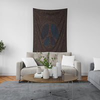 Peace Psychedelic Tapestry