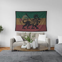 Rasta Lion Psychedelic Tapestry