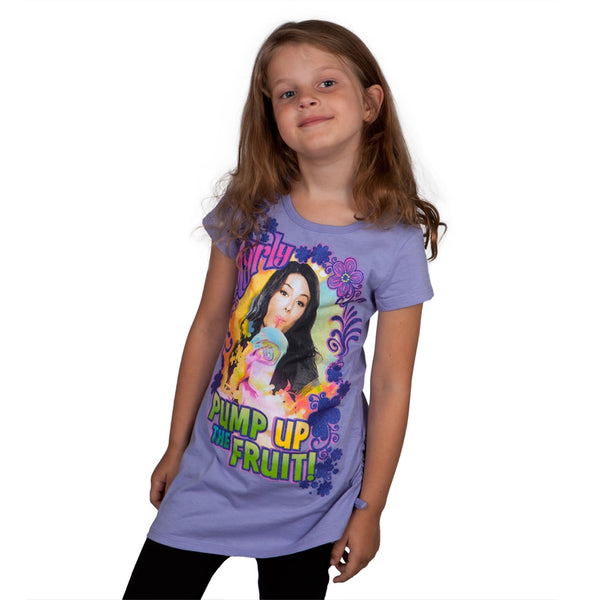 iCarly - Pump Up The Fruit Girls Youth T-Shirt