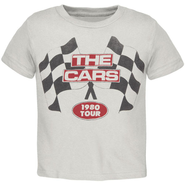 The Cars - Racing Flags 1980 Tour Premium Youth T-Shirt