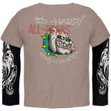 Ed Hardy - EH Bulldog Juvy 2fer Long Sleeve T-Shirt
