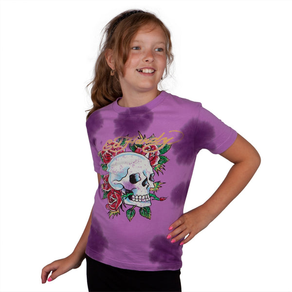 Ed Hardy - Skull Rose Girls Juvy T-Shirt