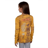 Ed Hardy - Geisha In Koi Vail Girls Youth Long Sleeve