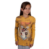 Ed Hardy - Geisha In Koi Vail Girls Youth Long Sleeve