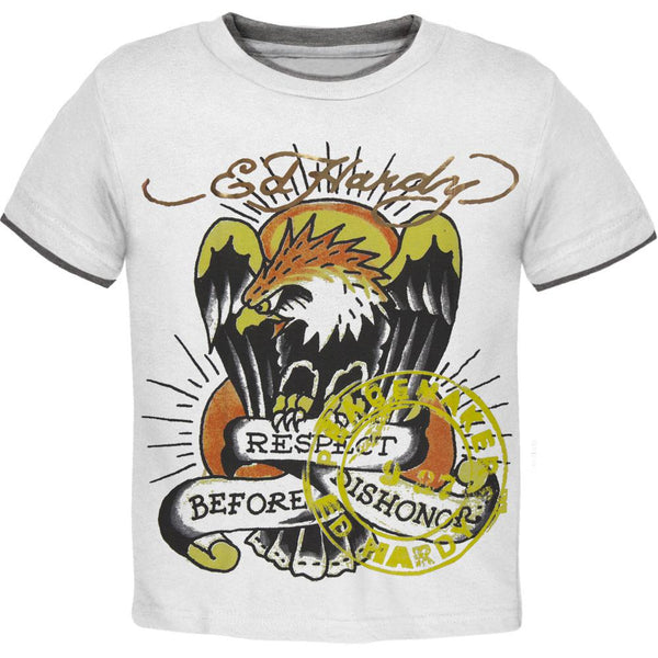 Ed Hardy - Eagle Respect Before Dishonor Juvy T-Shirt