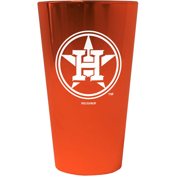 Houston Astros - Logo Lusterware Pint Glass