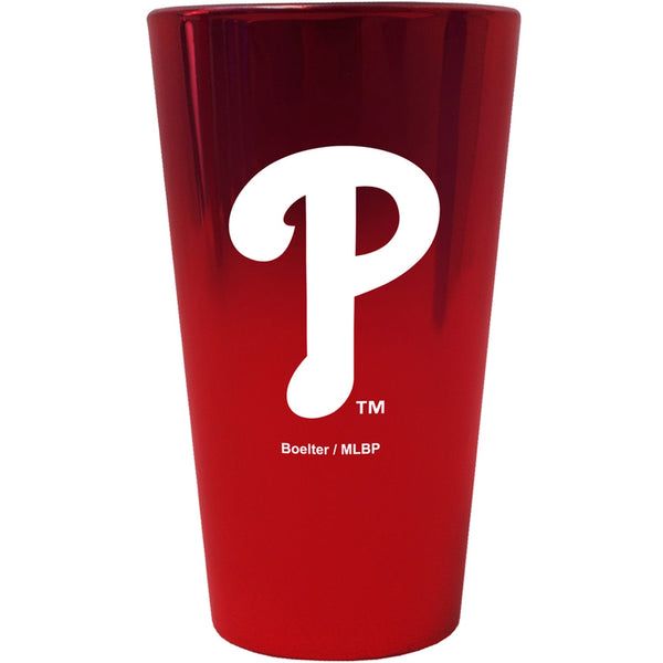 Philadelphia Phillies - Logo Lusterware Pint Glass