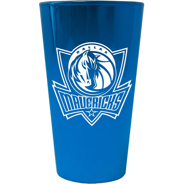 Dallas Mavericks - Logo Lusterware Pint Glass