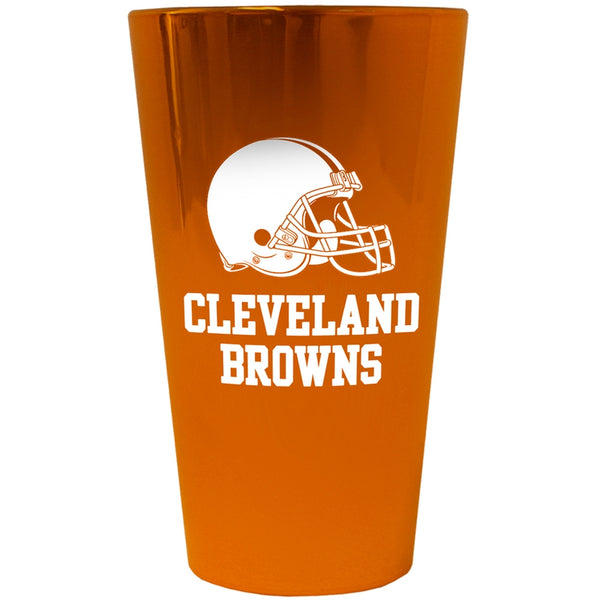 Cleveland Browns - Logo Lusterware Pint Glass
