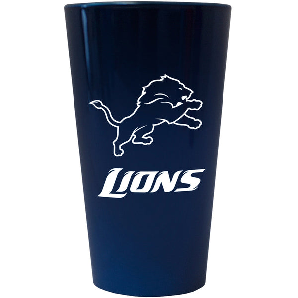 Detroit Lions - Logo Lusterware Pint Glass