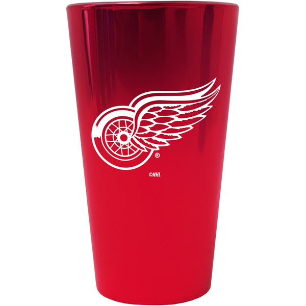 Detroit Red Wings - Logo Lusterware Pint Glass