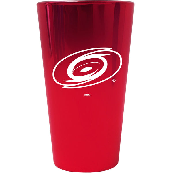 Carolina Hurricanes - Logo Lusterware Pint Glass