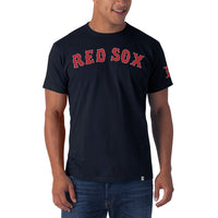 Boston Red Sox - Letter Logo Fieldhouse Premium Navy T-Shirt