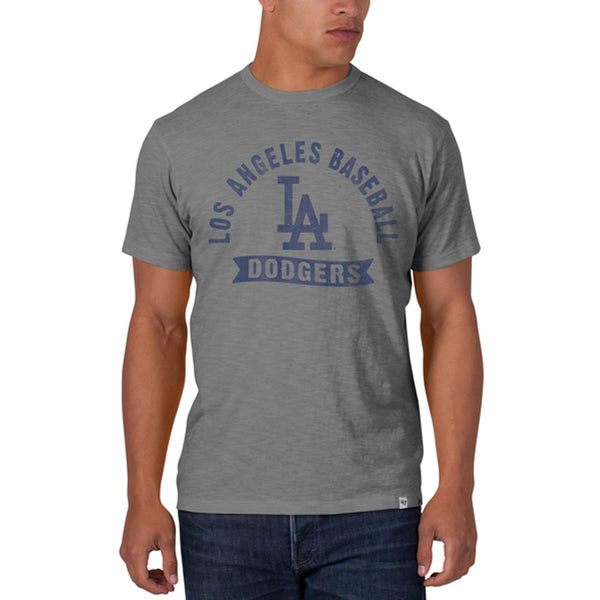 Los Angeles Dodgers - Banner Logo Scrum Premium T-Shirt