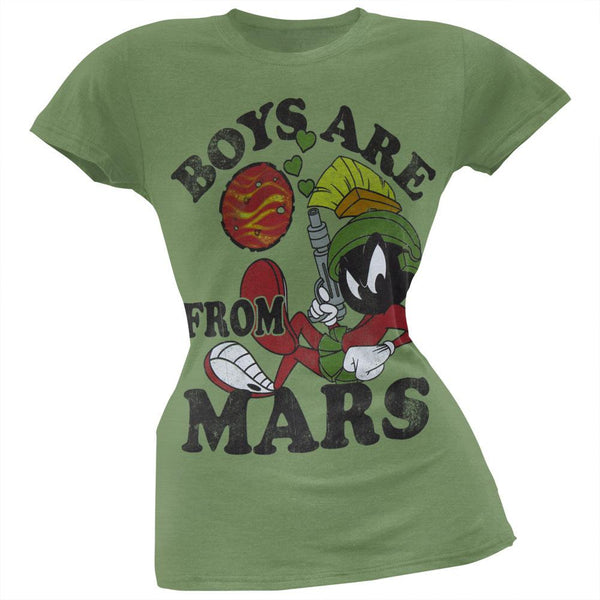Marvin the Martian - Boys Are From Mars Juniors T-Shirt