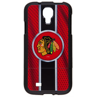 Chicago Blackhawks - Logo Jersey Stripe Samsung Galaxy S4 Thinshield Snap-On Case