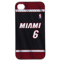 Miami Heat - LeBron Road Jersey iPhone 4 Thinshield Snap-On Case