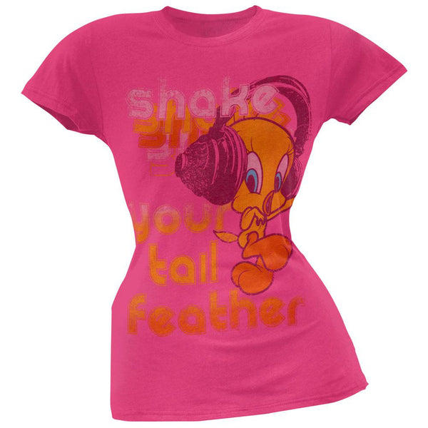 Looney Tunes - Tweety Shake Your Tail Feather Juniors T-Shirt